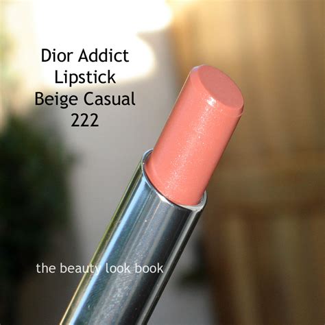 Dior Addict Lipstick: Beige Casual 222 (New  